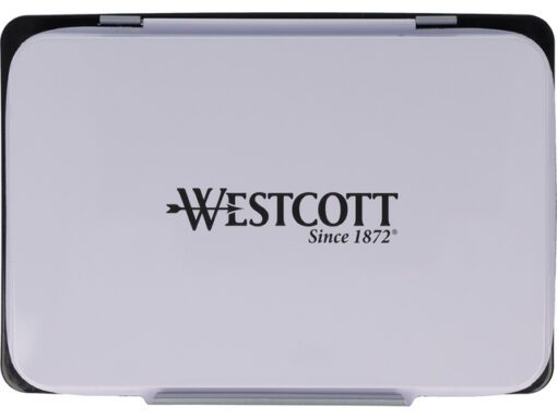 Stempelkussen Westcott No 2 zwarte inkt, navulbaar