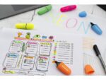 Tekstmarker Eberhard Faber mini neon etui 6 stuks