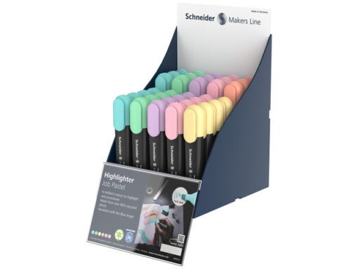 Tekstmarker Schneider Job pastell SIS-display 35 stuks      Engels