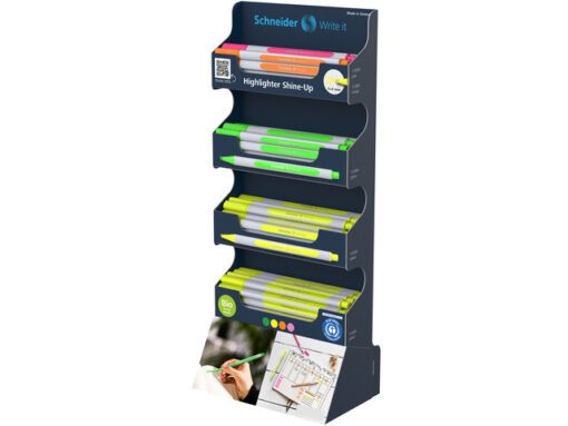 Tekstmarker Schneider Shine-Up Display 80 stuks