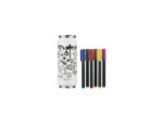 Thermosbeker Les Artistes Paris 500ml DIY creatieve set     Dino incl 6 markers