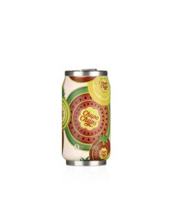 Thermosbeker Les Artistes Paris blik 280ml Chupa Fruit met  geïntegreerd rietje