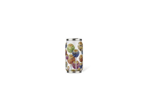 Thermosbeker Les Artistes Paris blik 280ml Chupa Pops met   geïntegreerd rietje