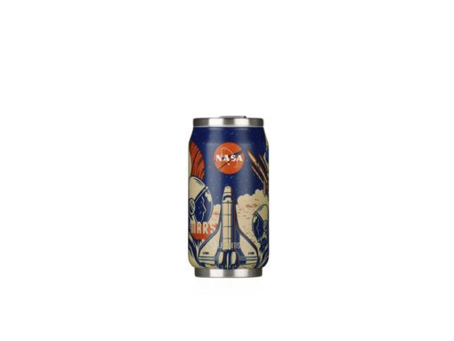 Thermosbeker Les Artistes Paris blik 280ml Nasa met         geïntegreerd rietje