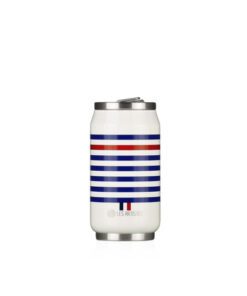 Thermosbeker Les Artistes Paris blik 280ml Sailor met       geïntegreerd  rietje