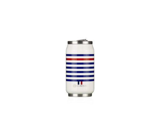 Thermosbeker Les Artistes Paris blik 280ml Sailor met       geïntegreerd  rietje
