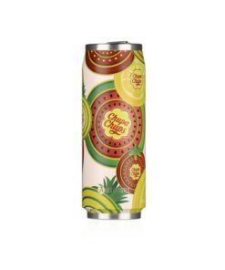 Thermosbeker Les Artistes Paris blik 500ml Chupa Fruit met  geïntegreerd rietje