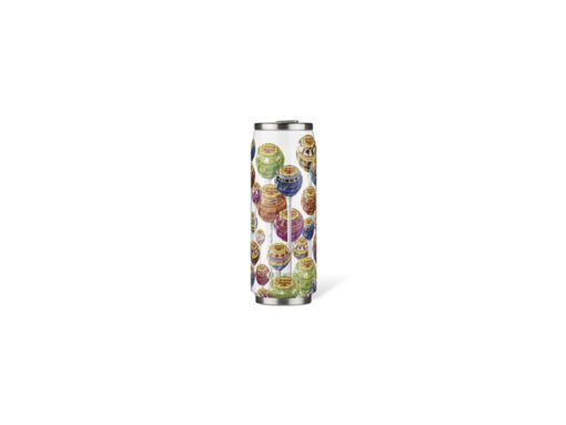 Thermosbeker Les Artistes Paris blik 500ml Chupa Pops met   geïntegreerd rietje