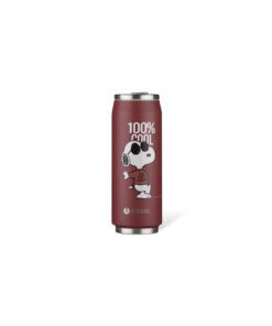 Thermosbeker Les Artistes Paris blik 500ml Cool Snoopy met  geïntegreerd rietje