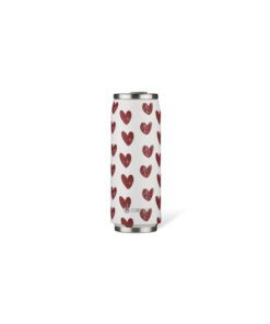 Thermosbeker Les Artistes Paris blik 500ml Heart met        geïntegreerd rietje