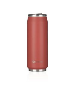 Thermosbeker Les Artistes Paris blik 500ml Red met          geïntegreerd rietje