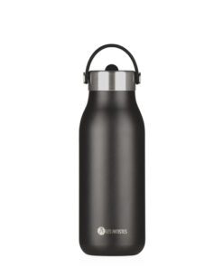 Thermosfles 2.0 Les Artistes Paris 1000ml Black Pearl met   geïntegreerd  rietje