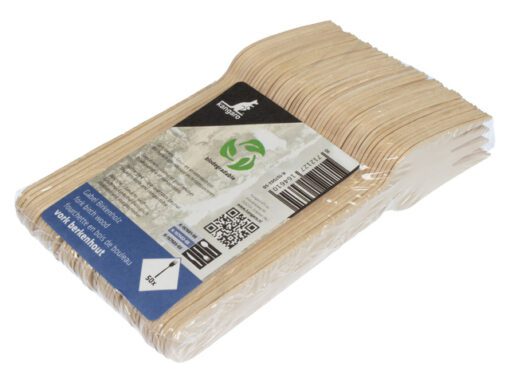 Vork Kangaro hout 160 mm krimp a 50 stuks