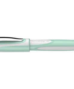 met ergonomisch rubber grip profiel en hoogwaardige roestvrijstalen penpunt met iridium punt. Standaard inktpatronen