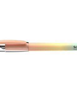 Vulpen Schneider Voyage uitgevoerd in een trendy design. Een reservepatroon is in de schacht ondergebracht. De vulpen heeft een hoogwaardige schrijfpunt M. De edelstalen punt garandeert de beste slijtvastheid en is geschikt voor links- en rechtshandigen. Schrijfkleur: koningsblauw. Houderkleur: Summer breeze