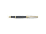 Vulpen Sheaffer 300 E9347 F Engraved matt black shiny       chrome cap
