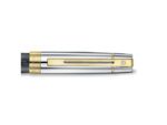 Vulpen Sheaffer 300 E9347 M Engraved matt black shiny       chrome cap