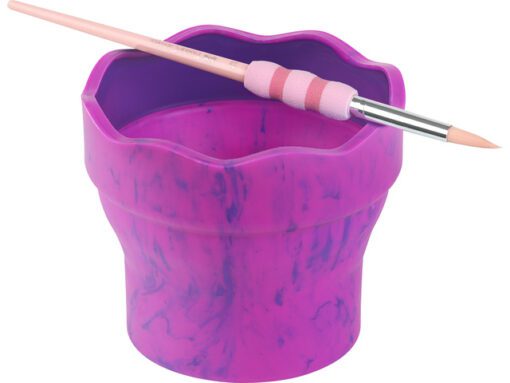 Watercup Faber-Castell Clic&Go pink marble