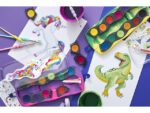 Waterverfdoos Faber-Castell Connector Unicorn 12kleuren +1  tube wit