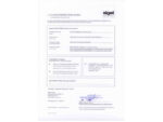 tafelstandaard Sigel Led A4 225x340x45