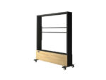 @Monitorstandaard Rocada Magnum mobiel 197x170x55 cm
