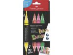 Acrylmarker Faber-Castell Black Edition Shake & Paint 4st.  neon kleuren