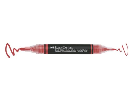 Acrylmarker Faber-Castell Black Edition Shake & Paint 6st.  standaard kleuren