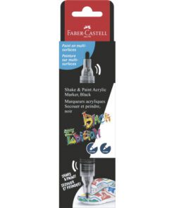 Acrylmarker Faber-Castell Black Edition Shake & Paint zwart