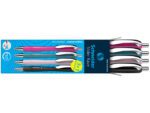 Balpen Schneider Rave XB  Colour assorti doos a 3 + 1 gratis