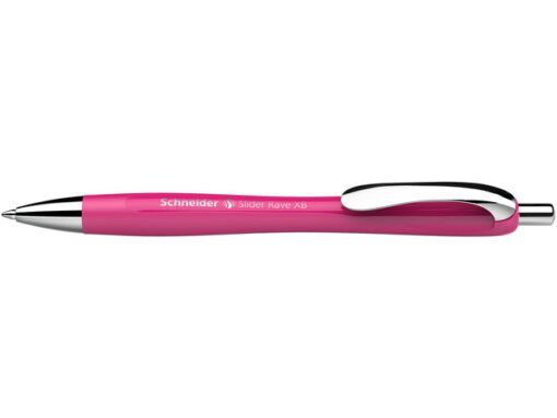 Balpen Schneider Rave XB  Power Pink doos a 3 + 1 gratis