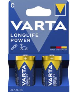 Batterij Varta Longlife Power C blister a 2 stuks