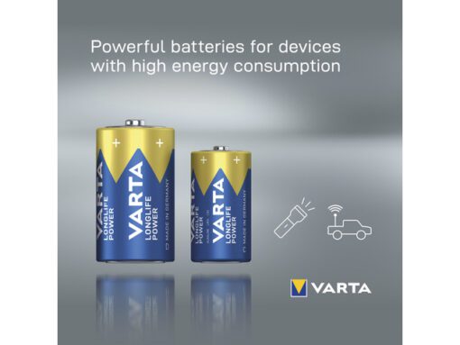 Batterij Varta Longlife Power C blister a 2 stuks