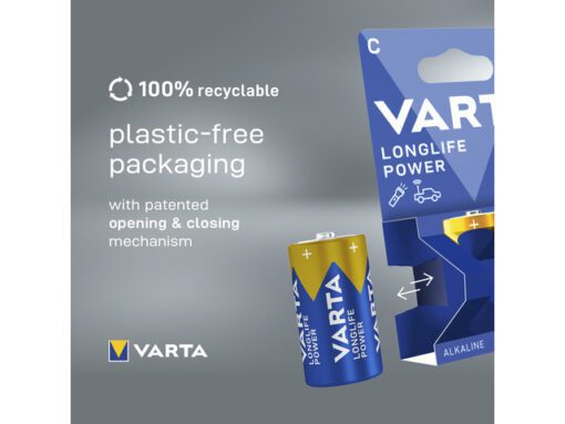 Batterij Varta Longlife Power C blister a 2 stuks
