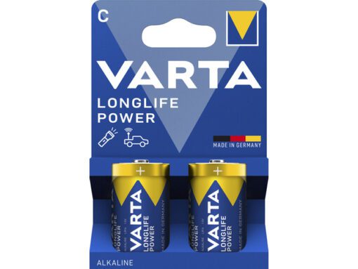 Batterij Varta Longlife Power C blister a 2 stuks