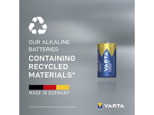 Batterij Varta Longlife Power C blister a 2 stuks