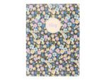 Elastomap B'LOG FLOWERS A4 folio met elast. en 3 flappen    krimp 2 st 2 motieven