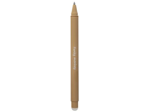 Gelpen Eberhard Faber Animal Erase-It Aap schrijfkleur:     blauw Tekst: Funky monkey.
