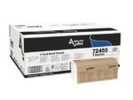 Handdoek Celtex Absolute V-vouw 2-laags wit doos 20 pak a   250 vel