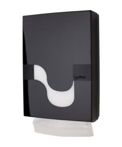 Handdoek dispenser Celtex Slim zwart