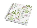 Notitieboek Jolie A5 vierkant spiraal Fairytale Garden HC   blanco 240pag 120gr