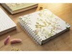Notitieboek Jolie A5 vierkant spiraal Fairytale Garden HC   blanco 240pag 120gr