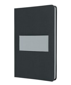 Notitieboek Linescape Neo A5 d.grijs/l.grijs lijn 176pag 80 gr. HC