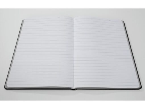 Notitieboek Linescape Neo A5 d.grijs/l.grijs lijn 176pag 80 gr. HC