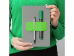 Notitieboek Linescape Neo A5 l.grijs/lime lijn 176pag 80gr  HC