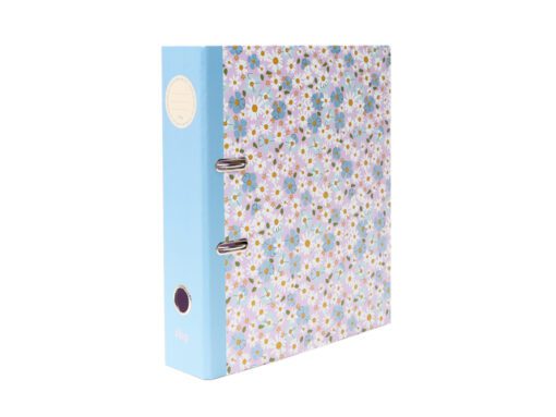 Ordner B'LOG FLOWERS A4 2R cm krimp a 2 stuks 2 motieven