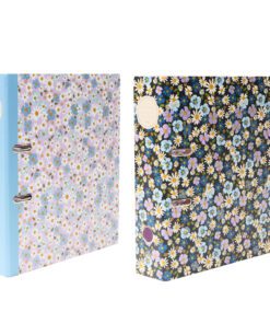 Ordner B'LOG FLOWERS A4 2R cm krimp a 2 stuks 2 motieven