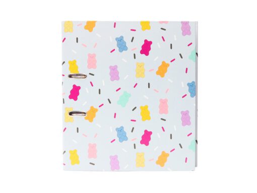 Ordner B'LOG SWEET CANDY A4 2r 8cm krimp a 2st 2 motieven