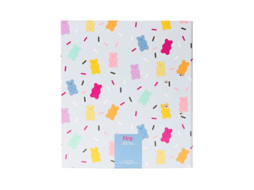 Ordner B'LOG SWEET CANDY A4 2r 8cm krimp a 2st 2 motieven