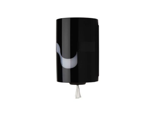 Poetsrol dispenser Celtex Centerfeed Midi zwart