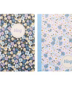 Schrift B'LOG FLOWERS A5 lijn 48v 90gr krimp 2st 2 motieven